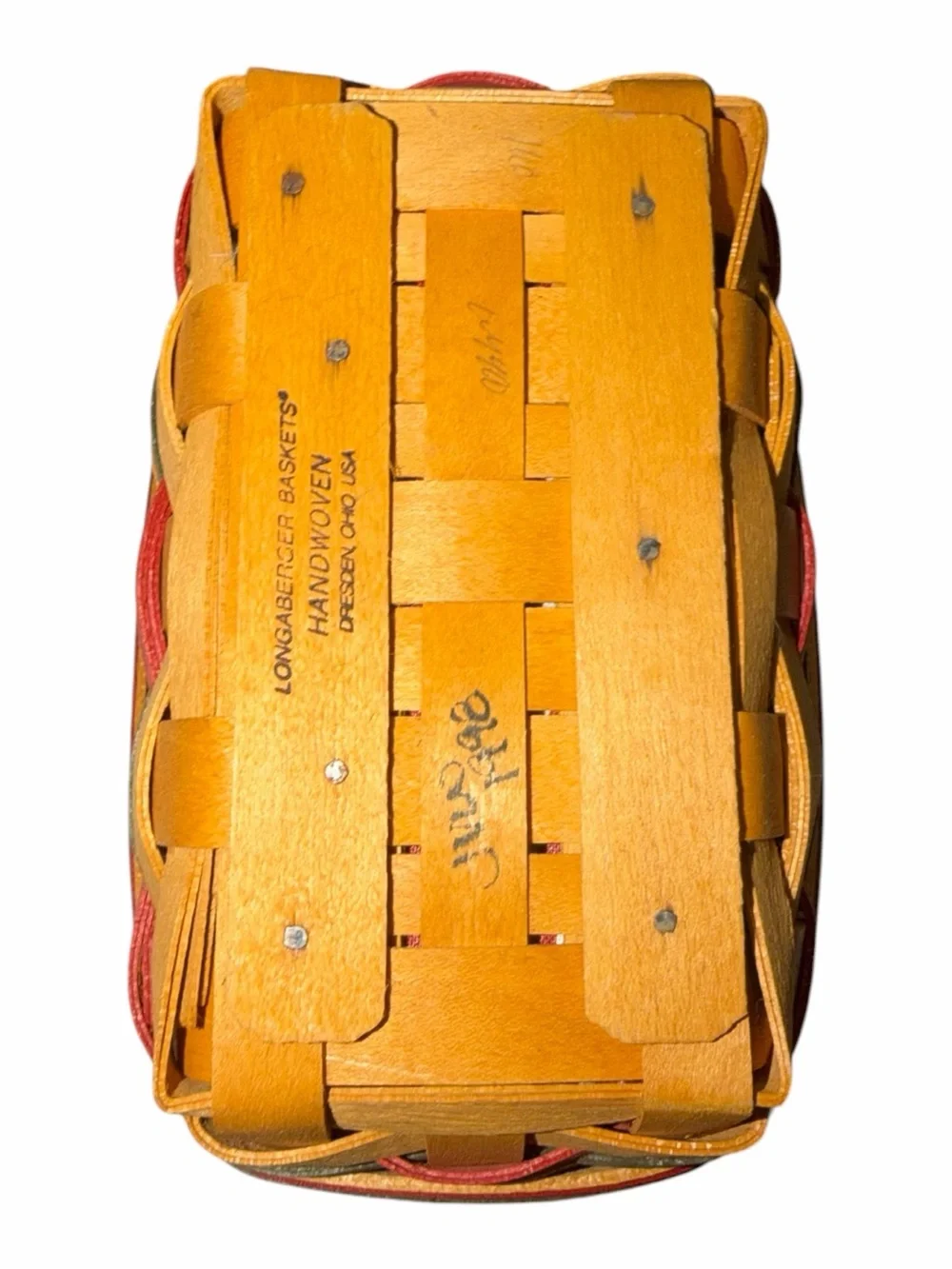 Longaberger Sled Basket Set of 3- small, medium, & large
